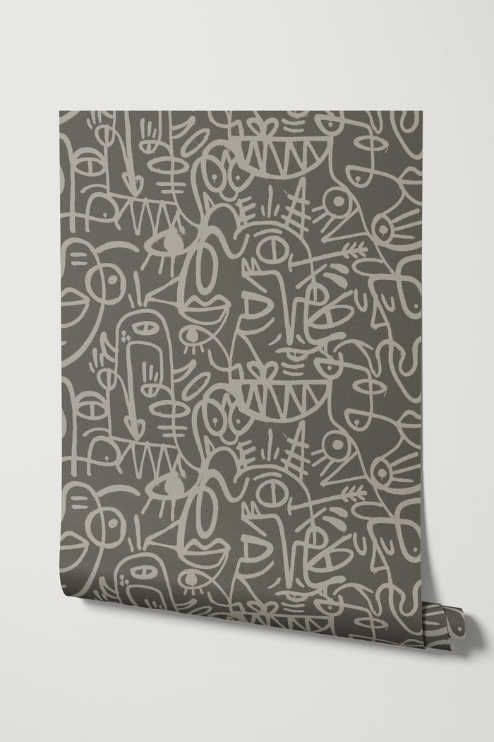 Doodles / Taupe