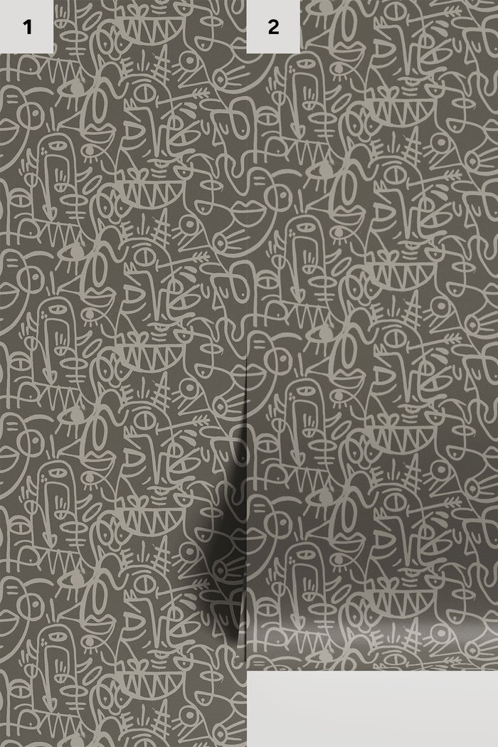 Doodles / Taupe