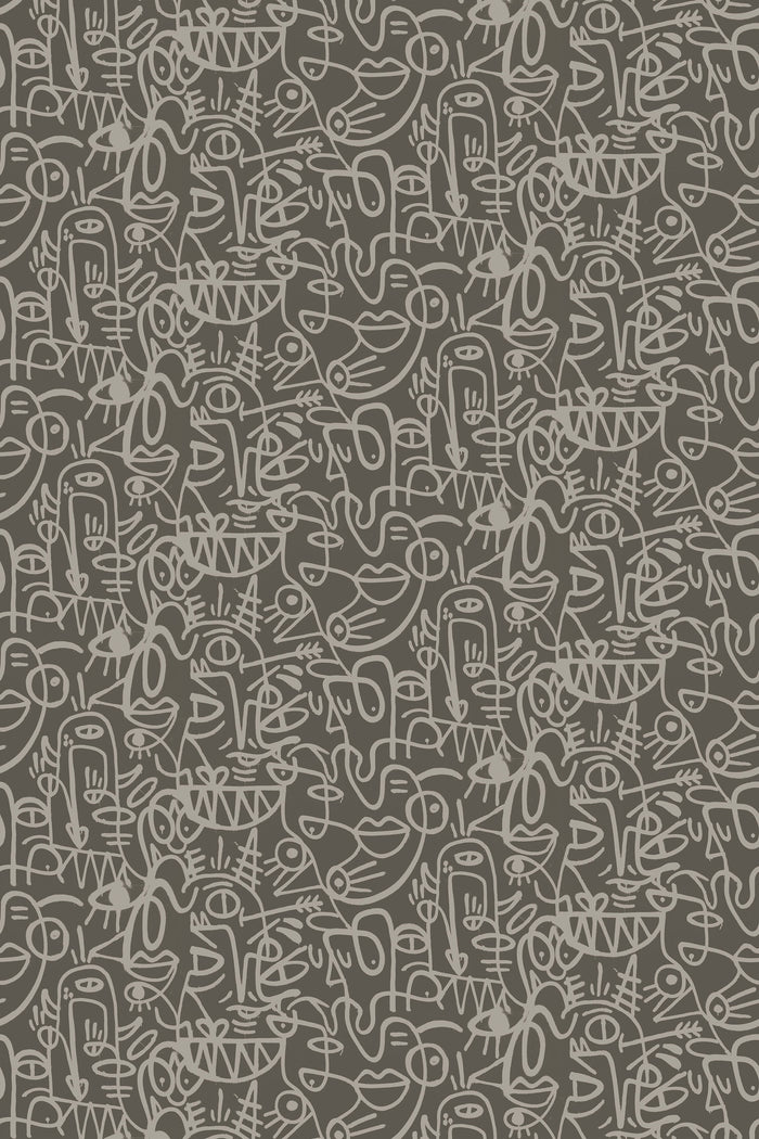 Doodles / Taupe