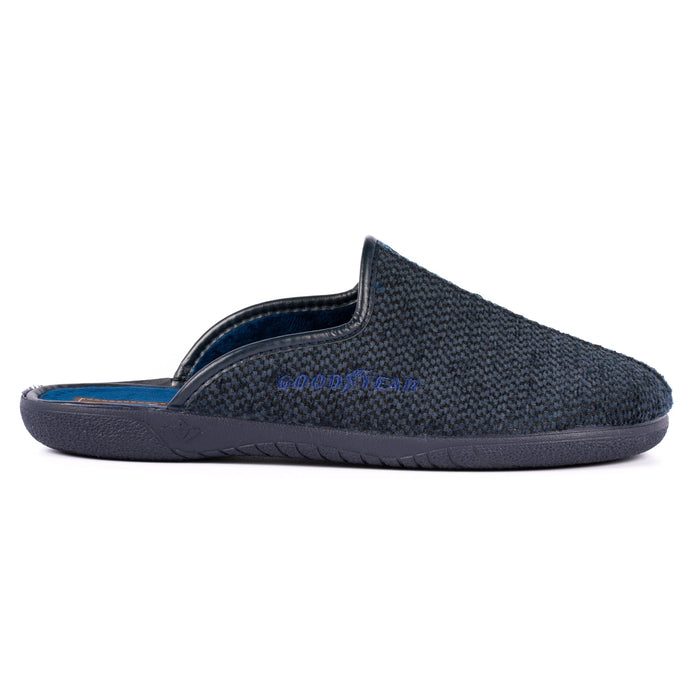 Doom Navy Goodyear Mule Slipper