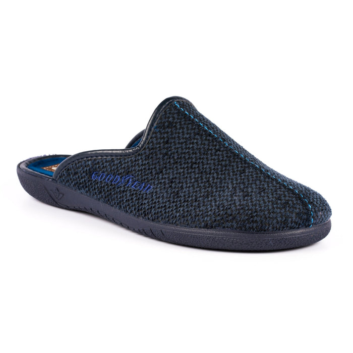 Doom Navy Goodyear Mule Slipper
