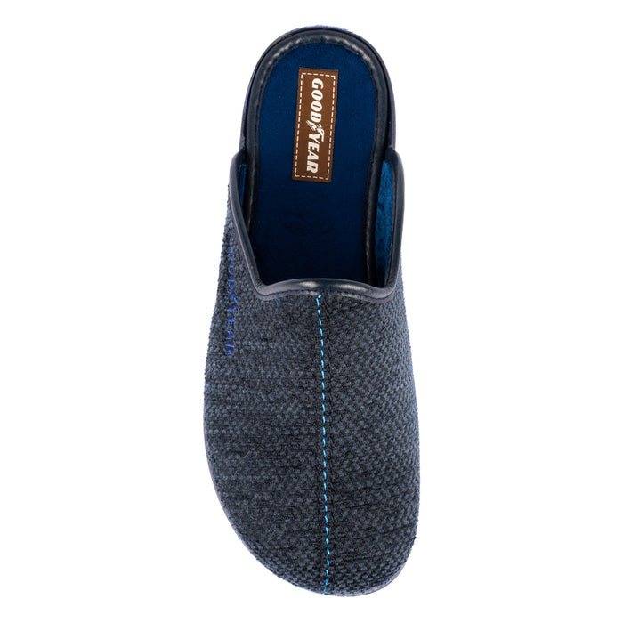 Doom Navy Goodyear Mule Slipper