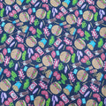 Double Sided Cotton Blanket - Diner Food Cotton