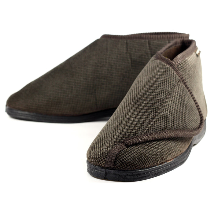 Drake Brown Bootee Slipper