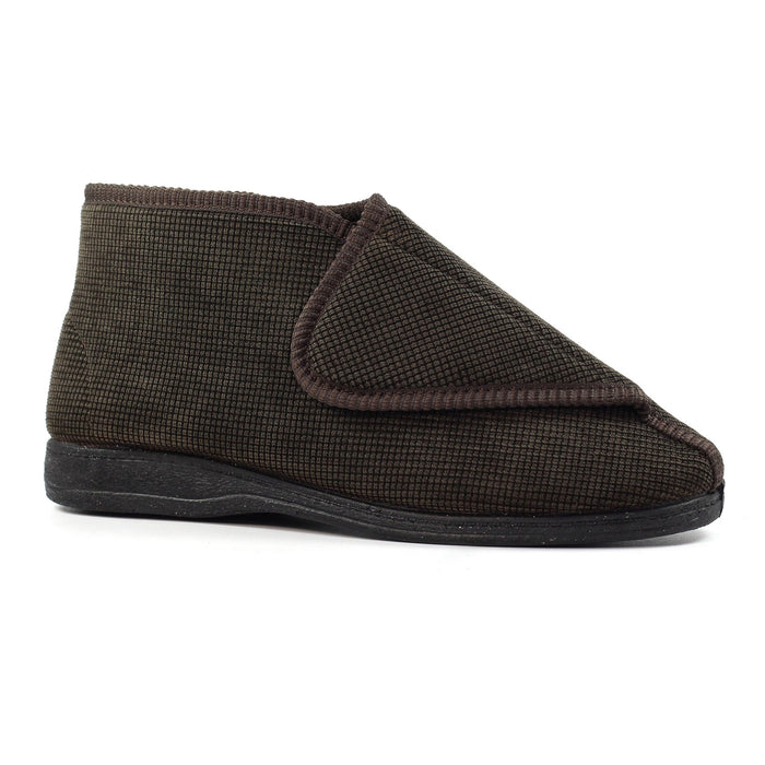 Drake II Brown Bootee Slipper