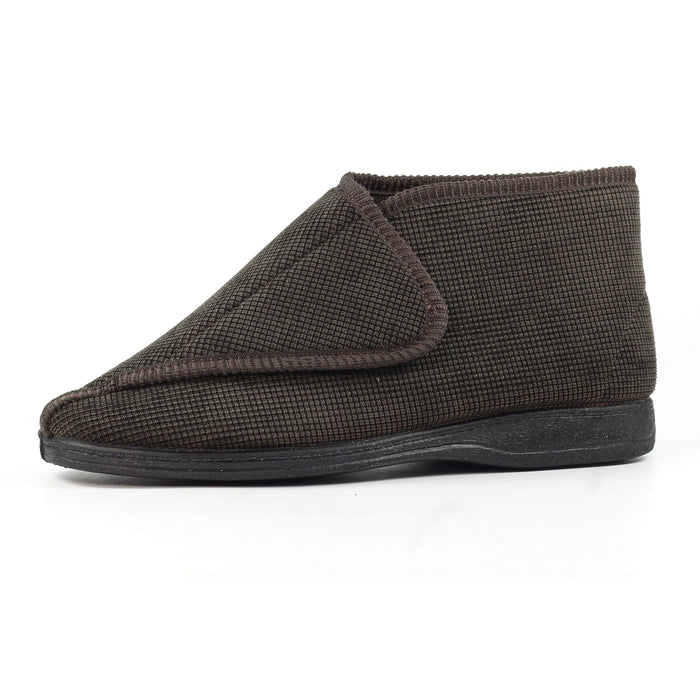 Drake II Brown Bootee Slipper