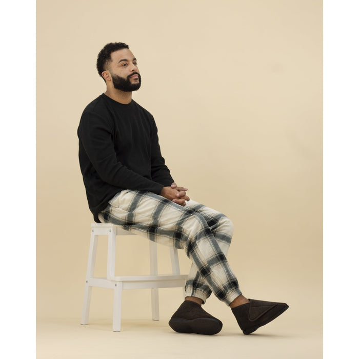 Drake II Brown Bootee Slipper