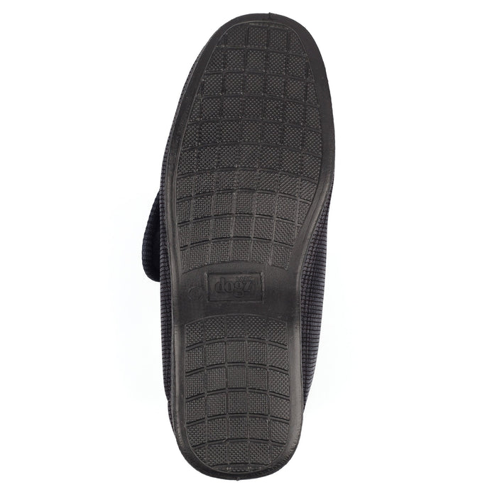 Drake II Navy Bootee Slipper