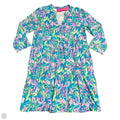 Dress Designer By Lilly Pulitzer In Blue & Pink, Size: L