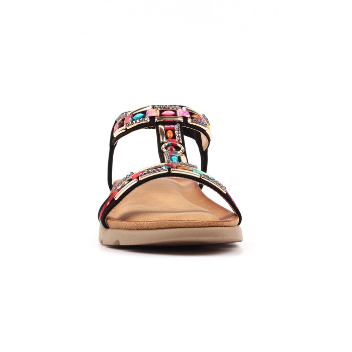 Drift Black Sandal