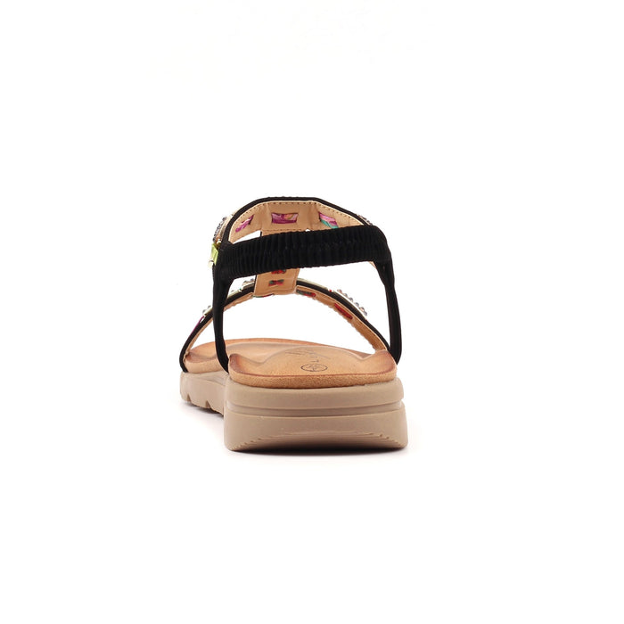 Drift Black Sandal