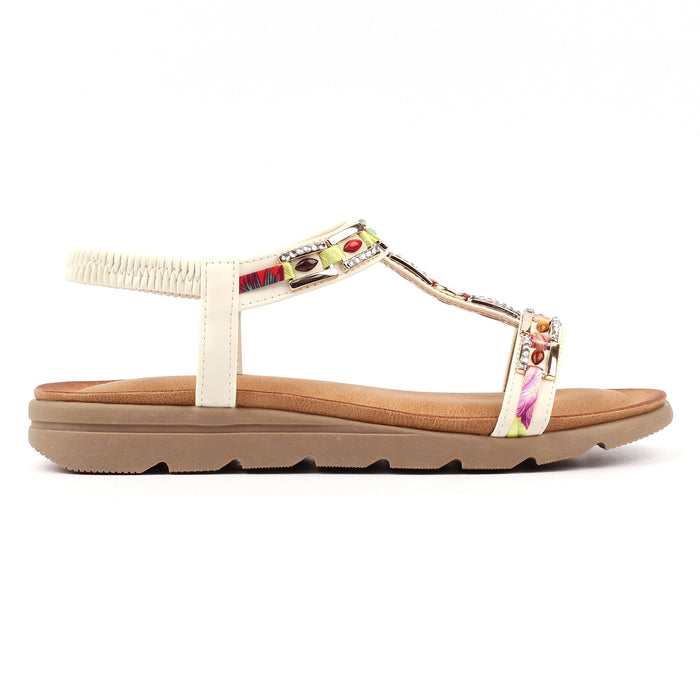 Drift White Sandal