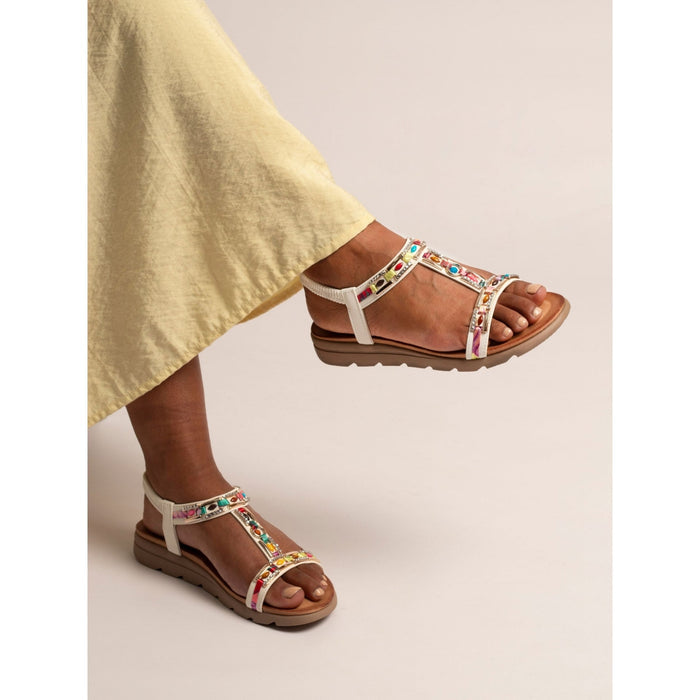 Drift White Sandal