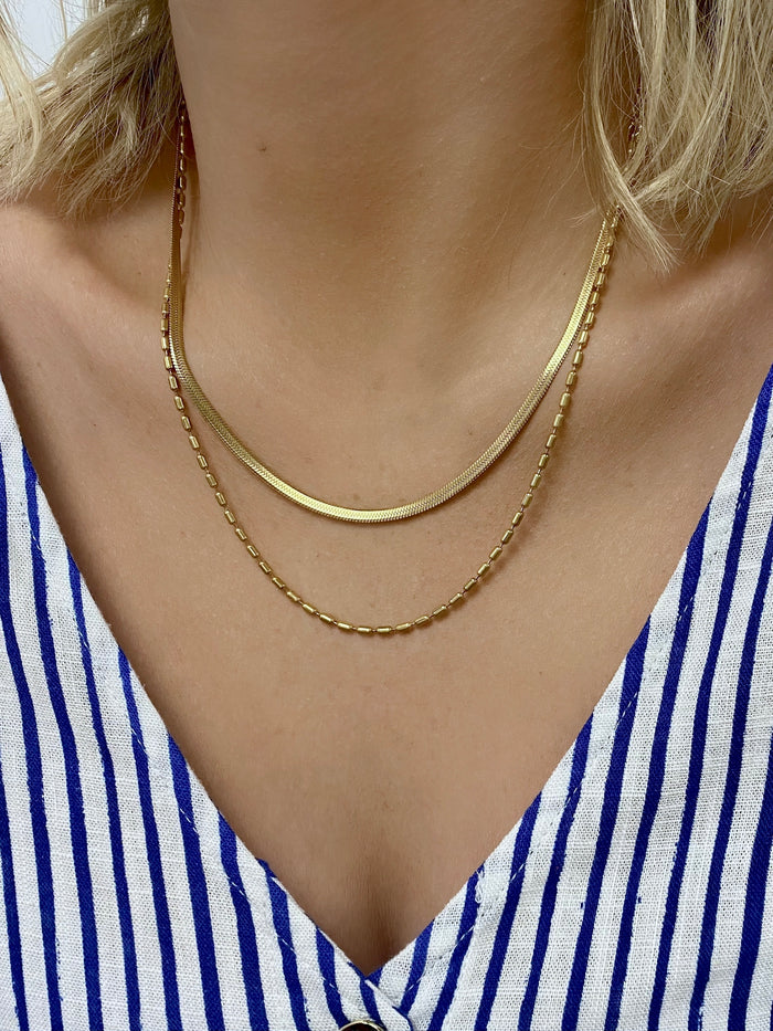 EASY BREEZY 2 Layer Necklace