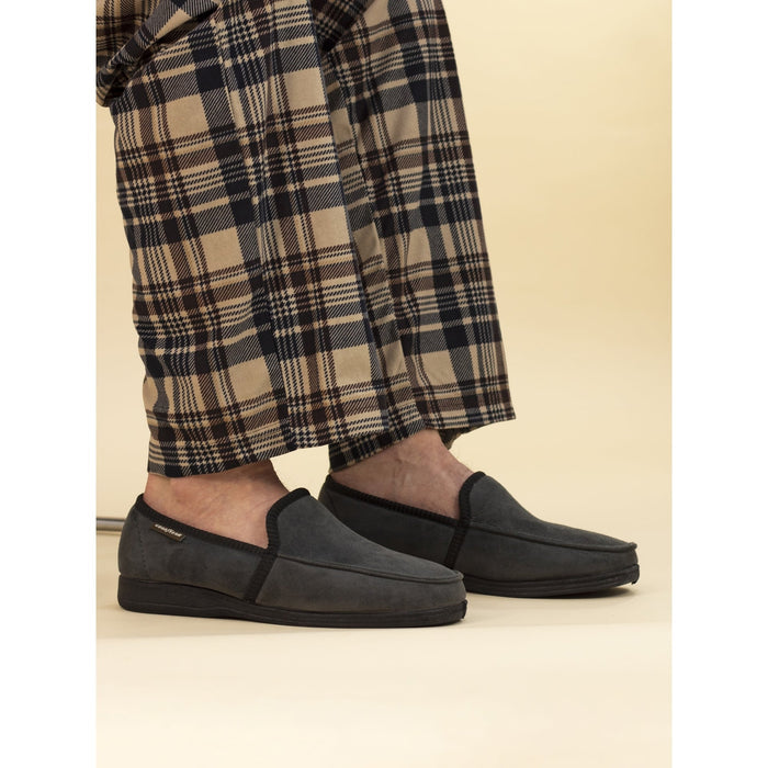 Eden Grey Goodyear Slipper