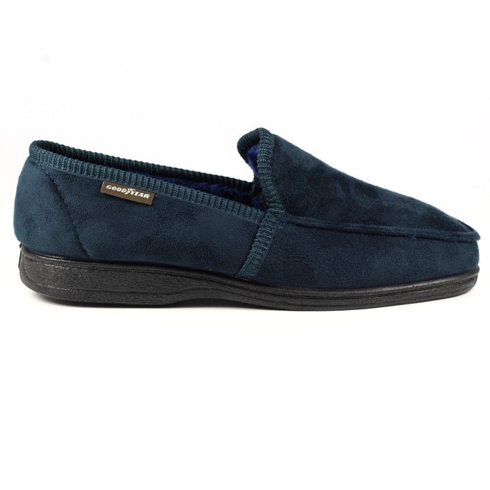 Eden Navy Goodyear Slipper