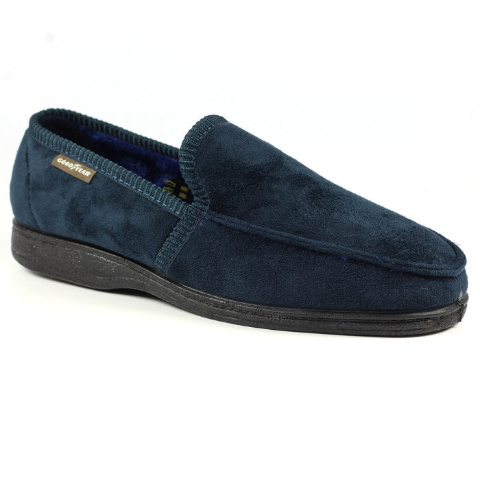 Eden Navy Goodyear Slipper