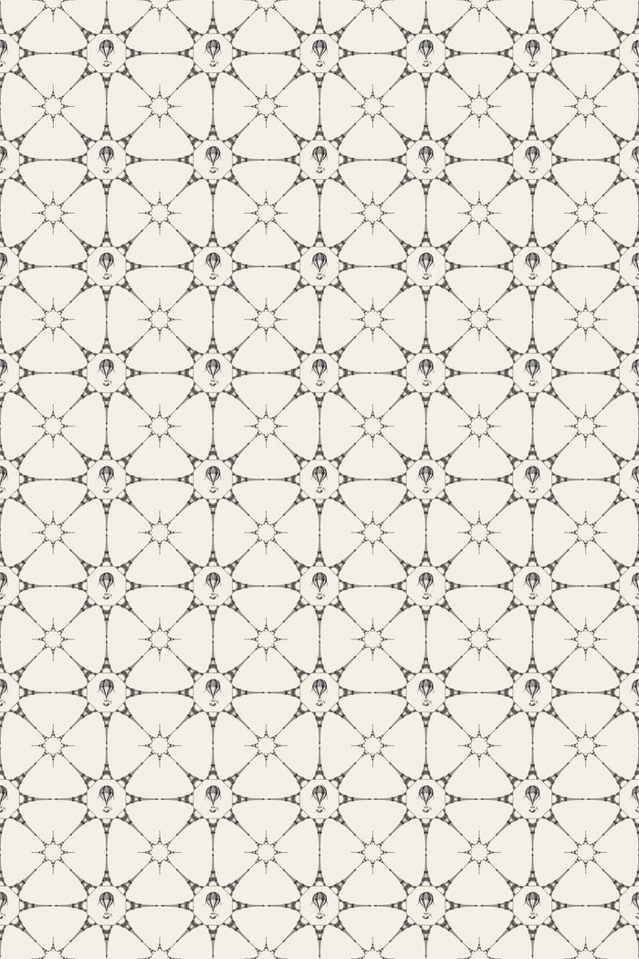 Eiffel Tower Stars / Beige