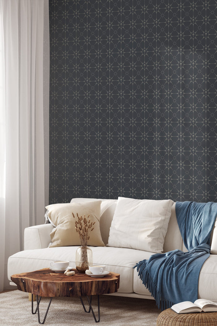 Eiffel Tower Stars / Navy