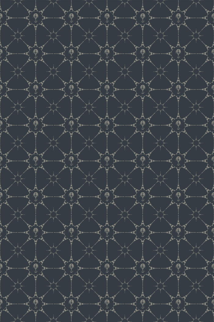 Eiffel Tower Stars / Navy