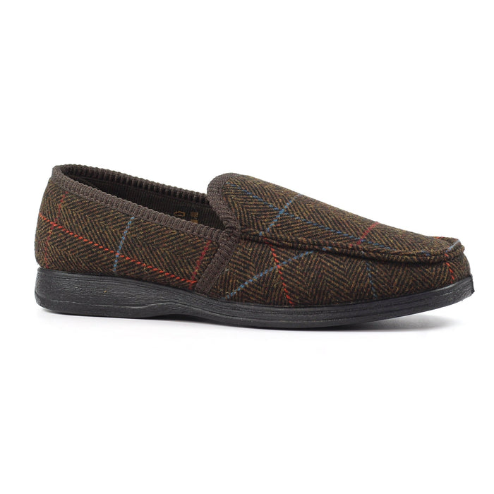 Eisenhower II Brown Slipper