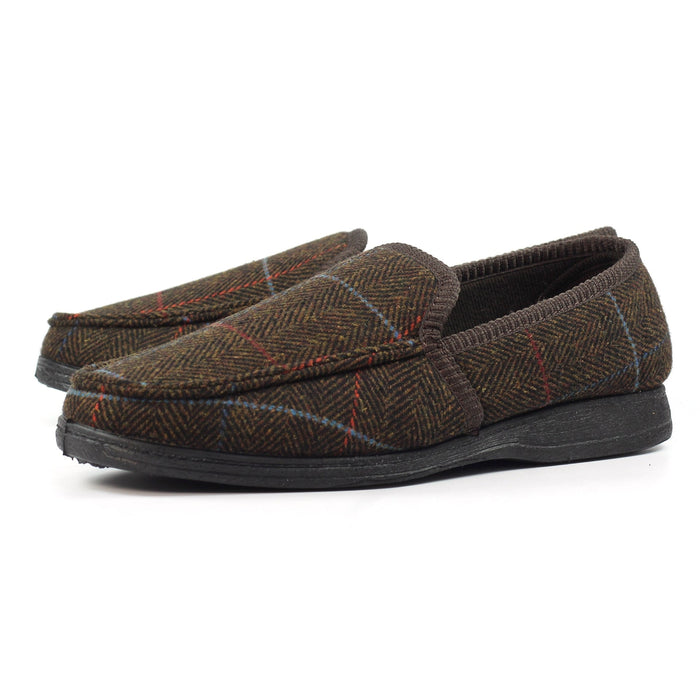 Eisenhower II Brown Slipper