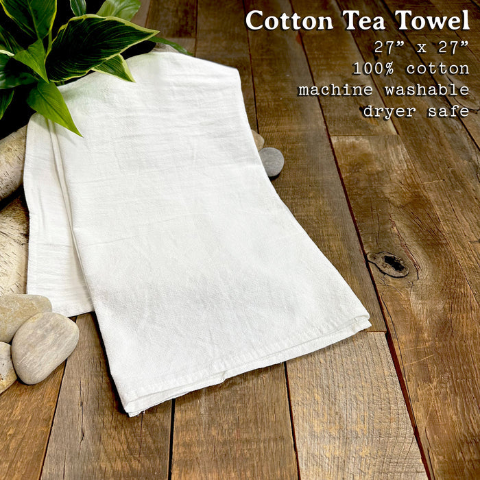 Elevation Sign - Custom Cotton Tea Towel