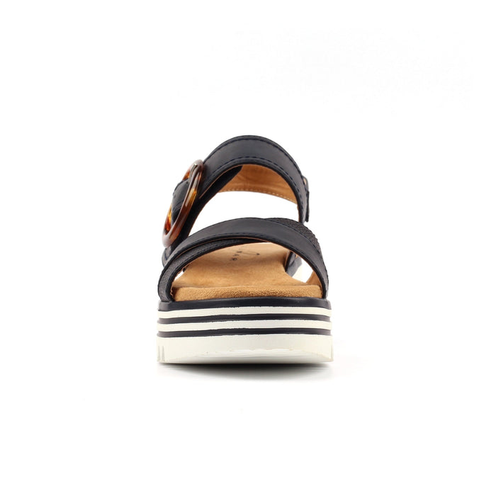 Elise Navy Sandal