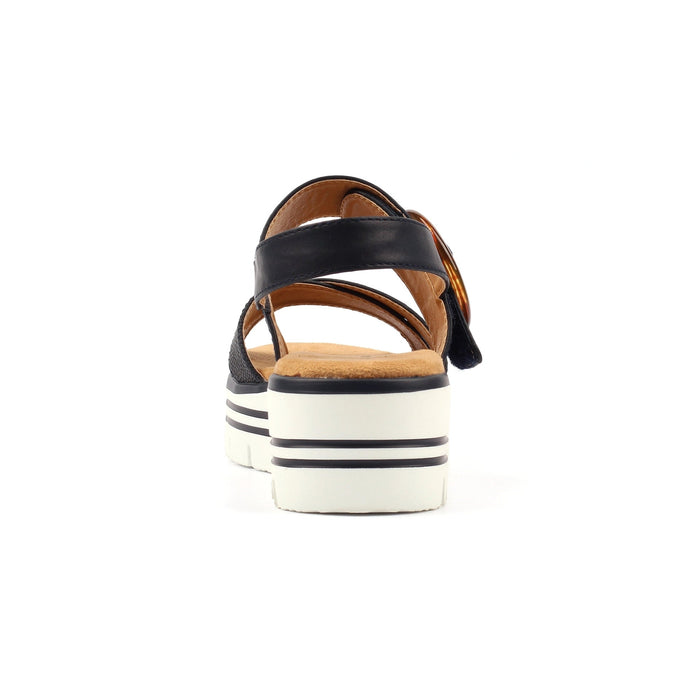 Elise Navy Sandal