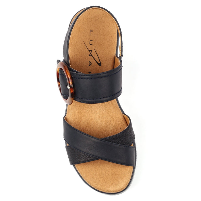 Elise Navy Sandal