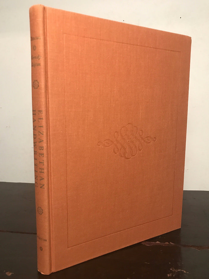 ELIZABETHAN HANDWRITING 1500-1650: A MANUAL, G. Dawson 1st/1st 1966 HC/DJ, RARE