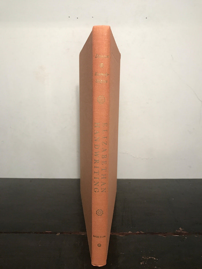 ELIZABETHAN HANDWRITING 1500-1650: A MANUAL, G. Dawson 1st/1st 1966 HC/DJ, RARE
