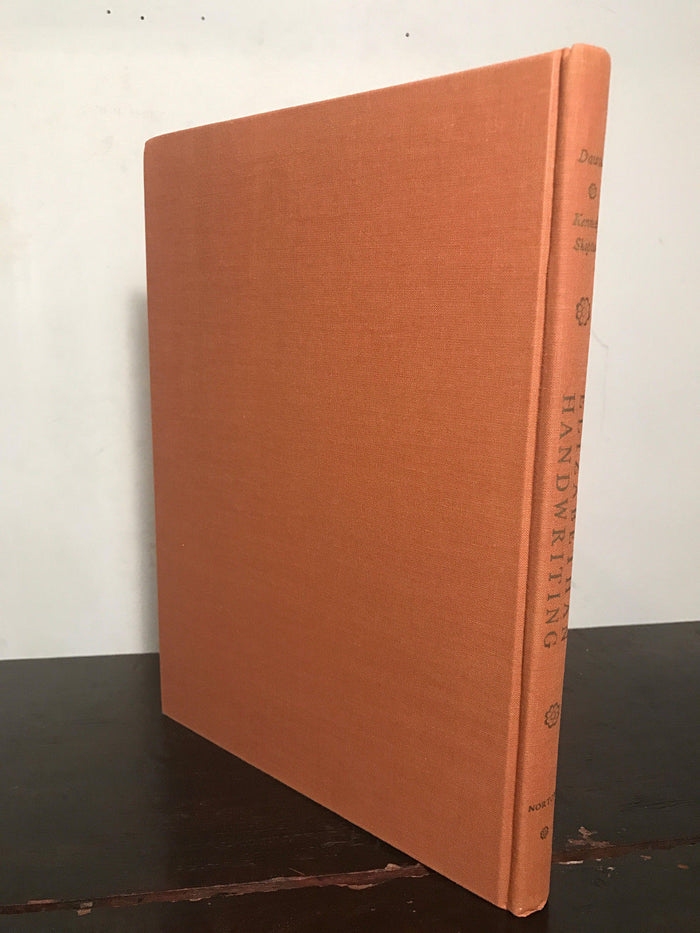 ELIZABETHAN HANDWRITING 1500-1650: A MANUAL, G. Dawson 1st/1st 1966 HC/DJ, RARE
