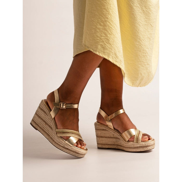 Ella Gold Sandal