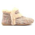 Elle Beige Bootie Slipper