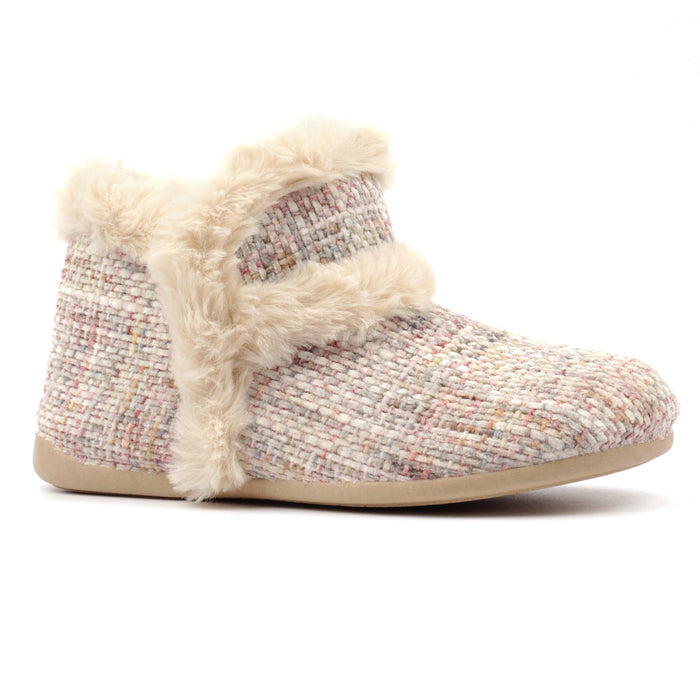 Elle Beige Bootie Slipper