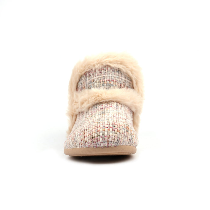 Elle Beige Bootie Slipper
