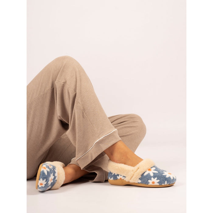 Ellis Blue Slipper