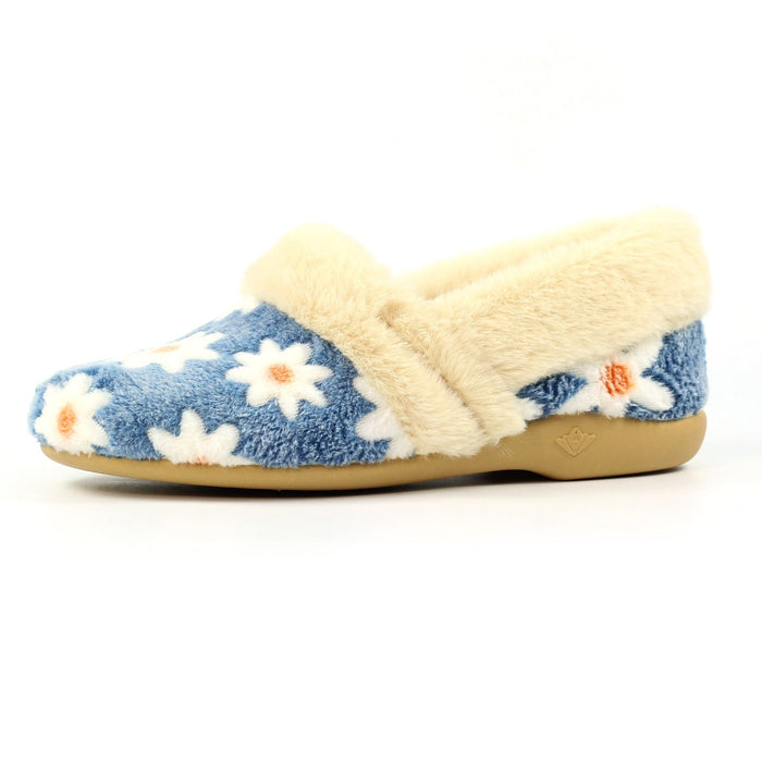 Ellis Blue Slipper