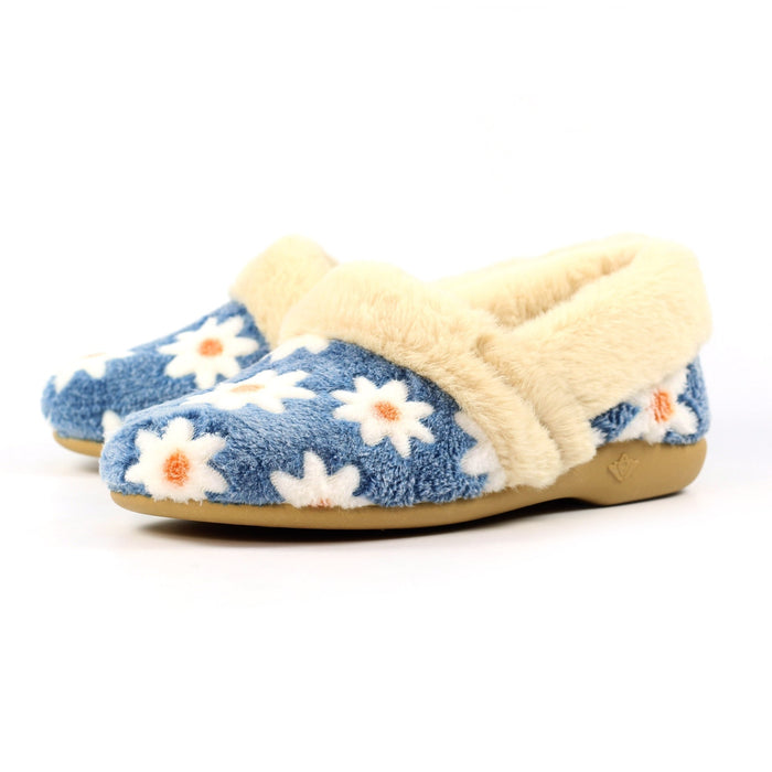 Ellis Blue Slipper