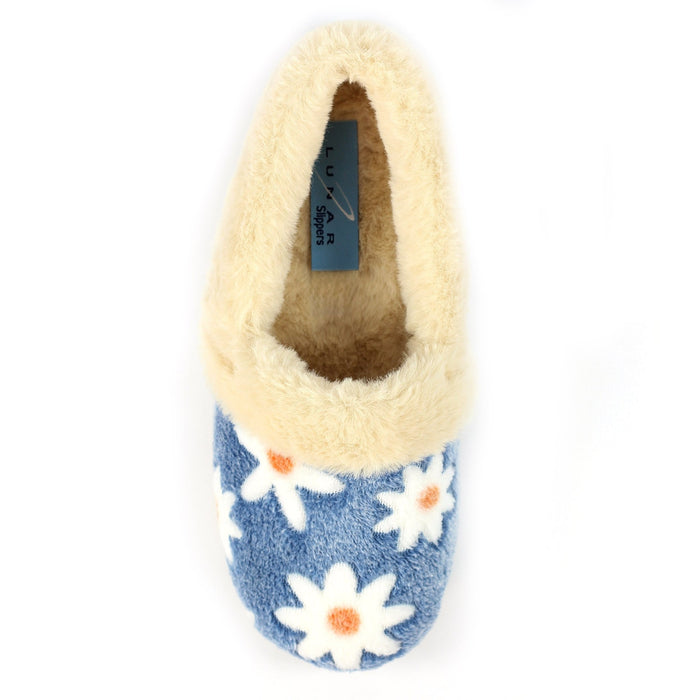 Ellis Blue Slipper