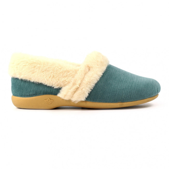 Elm Teal Slipper