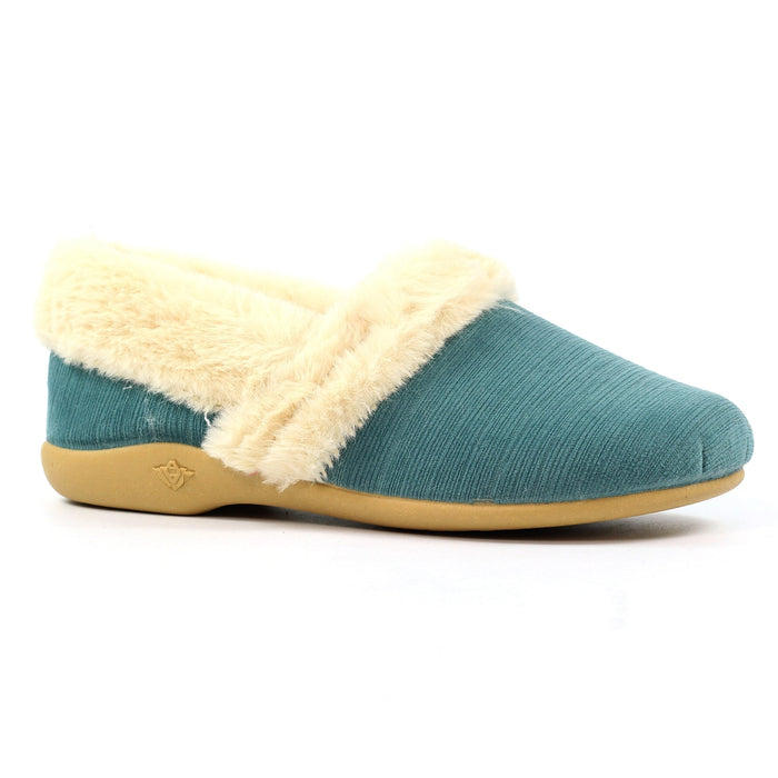 Elm Teal Slipper