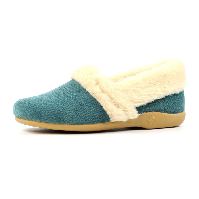 Elm Teal Slipper