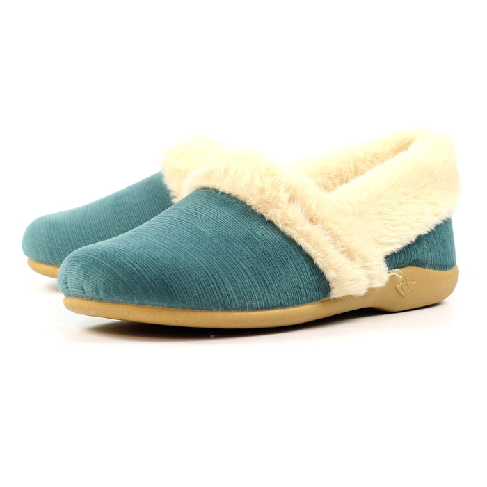 Elm Teal Slipper