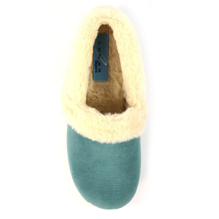 Elm Teal Slipper