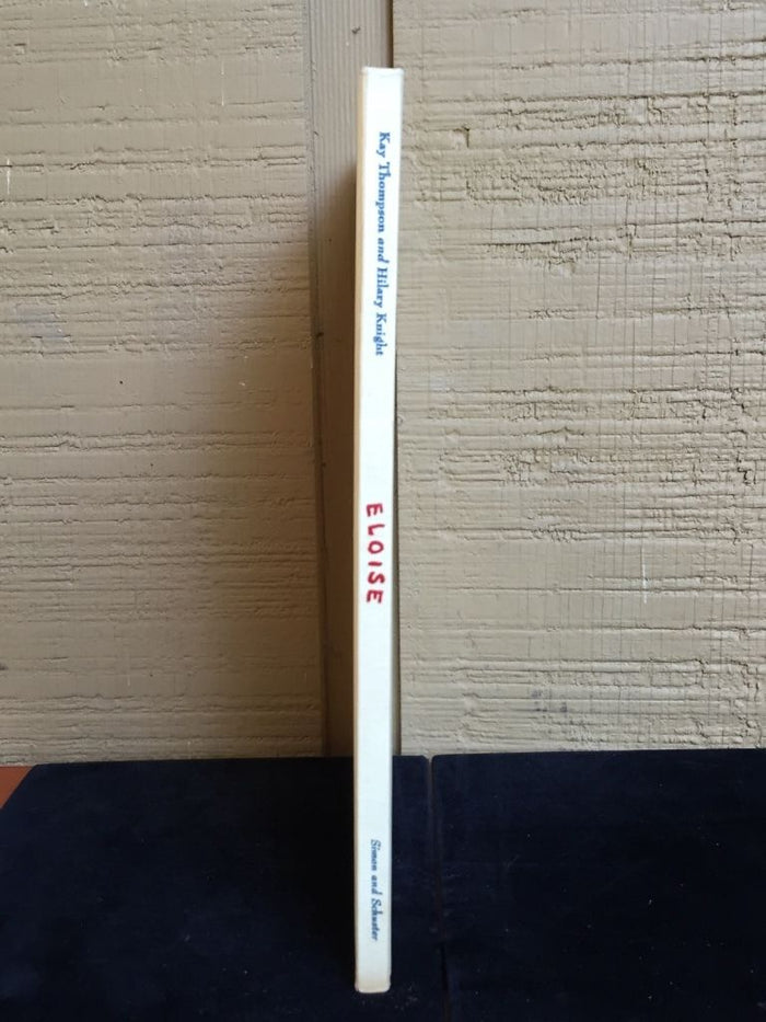 ELOISE by KAY THOMPSON, 1st Edition 3rd Printing,1955, HC/DJ, $2.95 Price on DJ