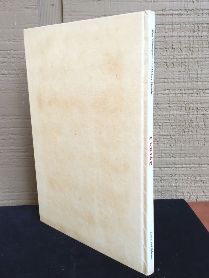 ELOISE by KAY THOMPSON, 1st Edition 3rd Printing,1955, HC/DJ, $2.95 Price on DJ