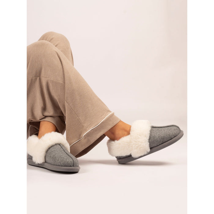 Ember III Grey Boxed Slipper