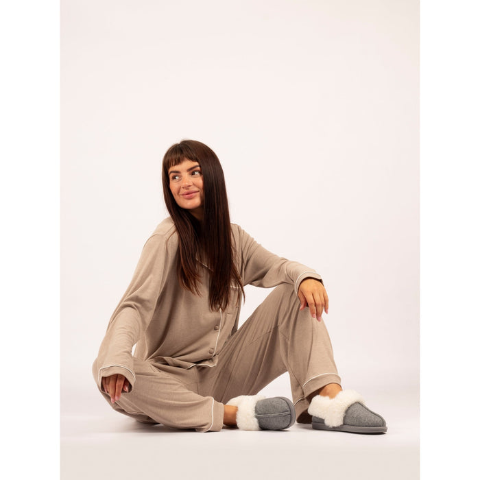 Ember III Grey Boxed Slipper